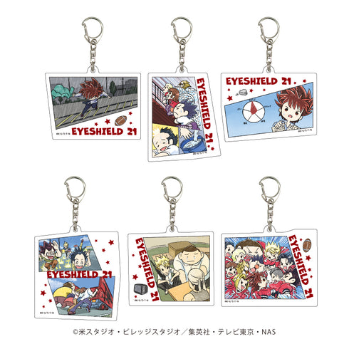 『アイシールド21』アクリルキーホルダー 02/場面写ver. BOX (全6種)(グラフアートイラスト)